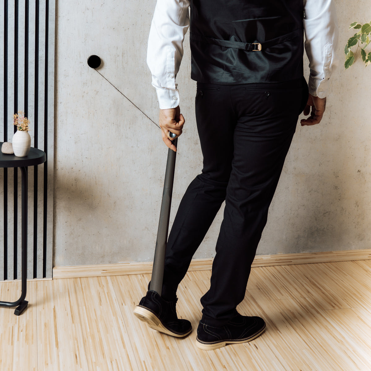 ANKER® Schuhlöffel Jojo ausgezogen mit bis zu 100 cm Reichweite